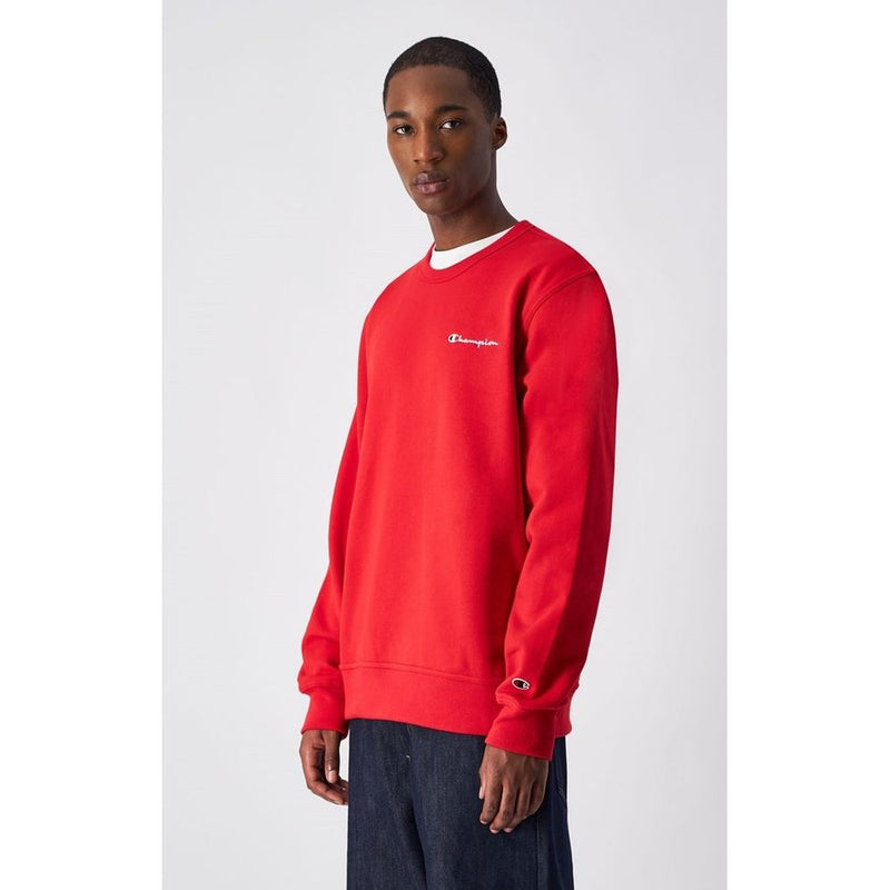 Champion Burgundy Cotton Sweatshirt for Men