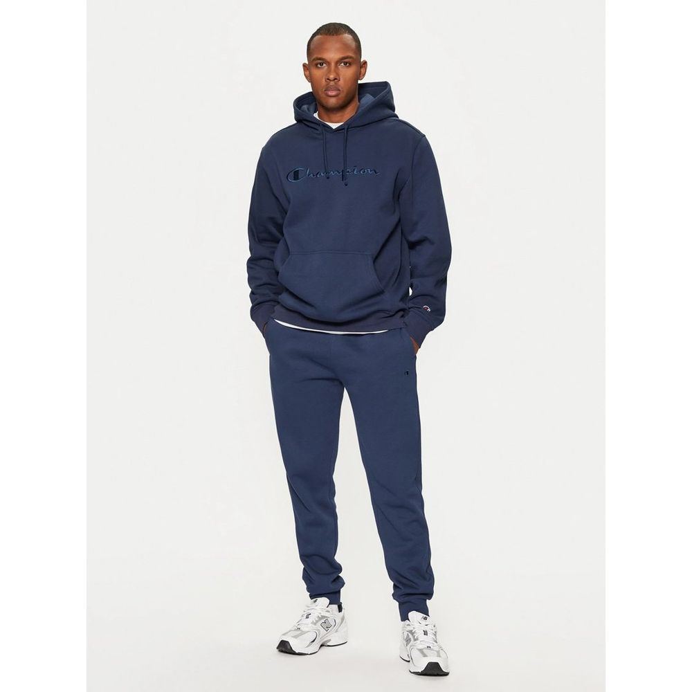 Champion Blue Cotton Joggers - Comfortable Workout Pants for Men