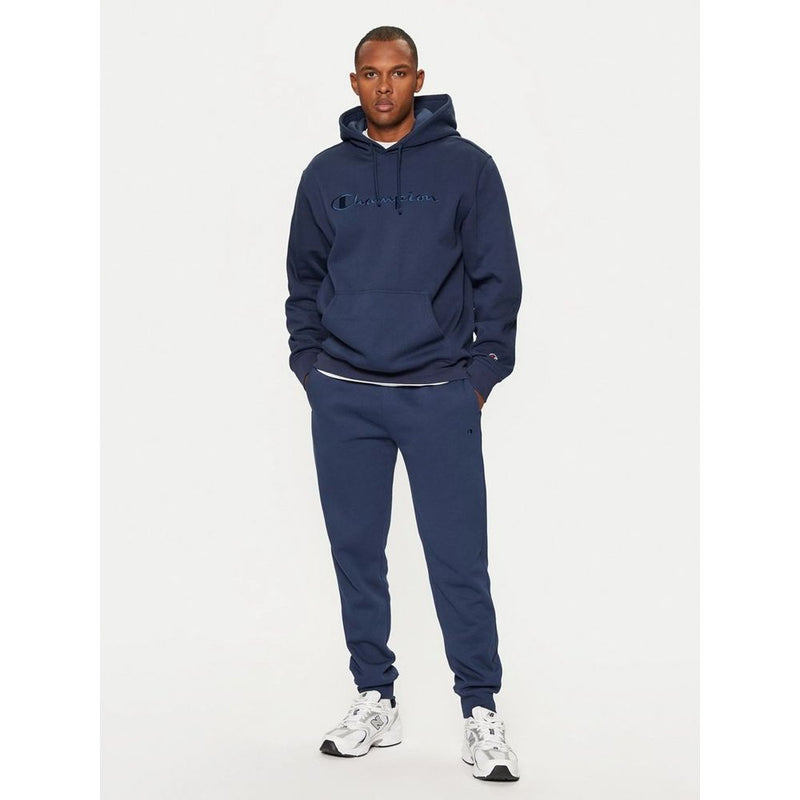 Champion Blue Cotton Joggers - Comfortable Workout Pants for Men