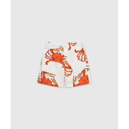 MSGM White Cotton Bermuda Shorts