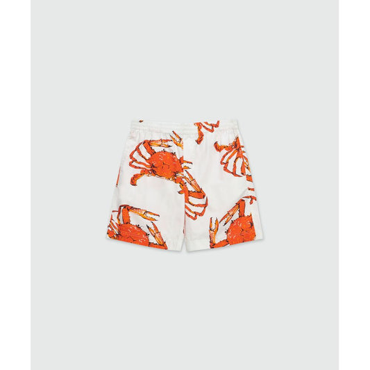 MSGM White Cotton Bermuda Shorts for Men