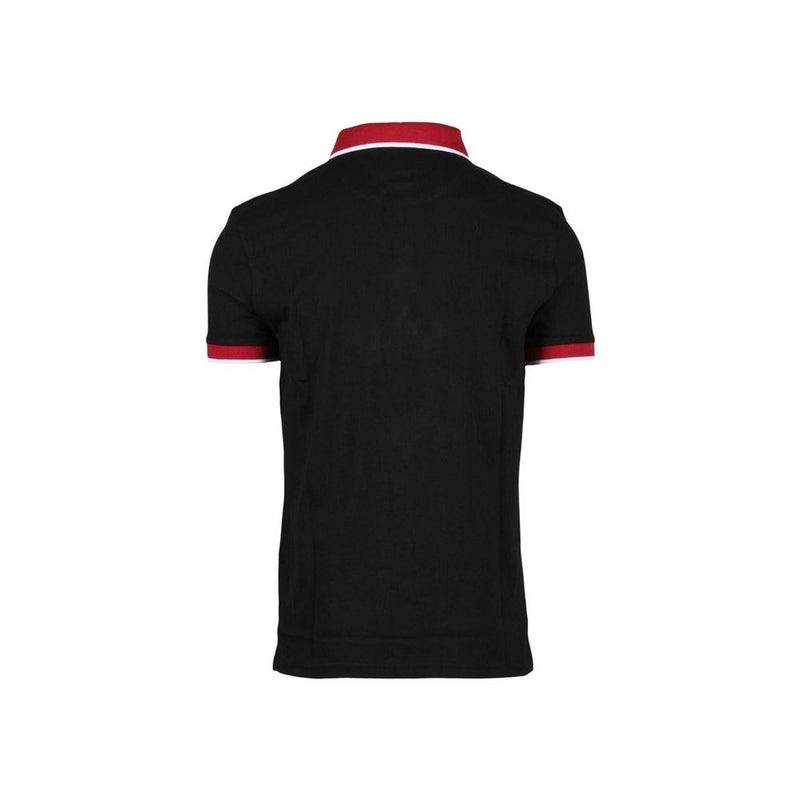 North Sails Black Cotton Polo Shirt for Men