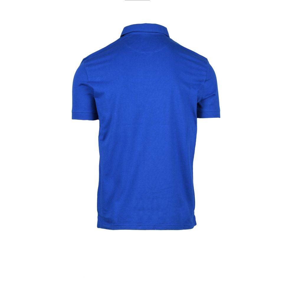 North Sails Blue Cotton Polo Shirt for Men