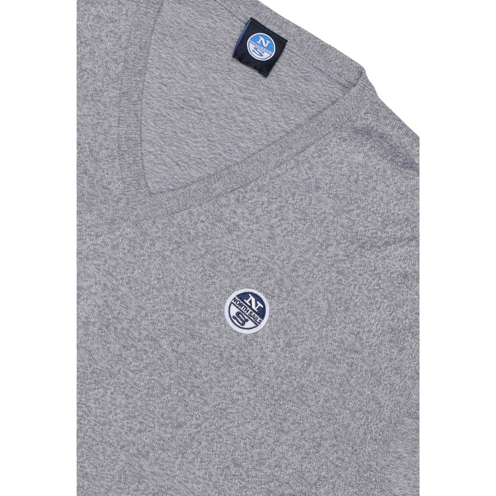 North Sails Gray Cotton Sweatshirt for Men - NOTMAGUAAF2ST0661254/09
