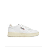 Autry White Leather Low Top Sneakers for Women - Stylish & Comfortable