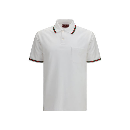 Gucci Wit Katoenen Poloshirt