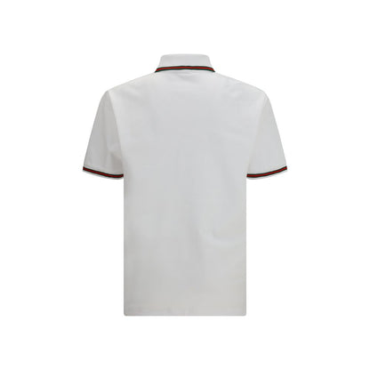 Polo Gucci en coton blanc