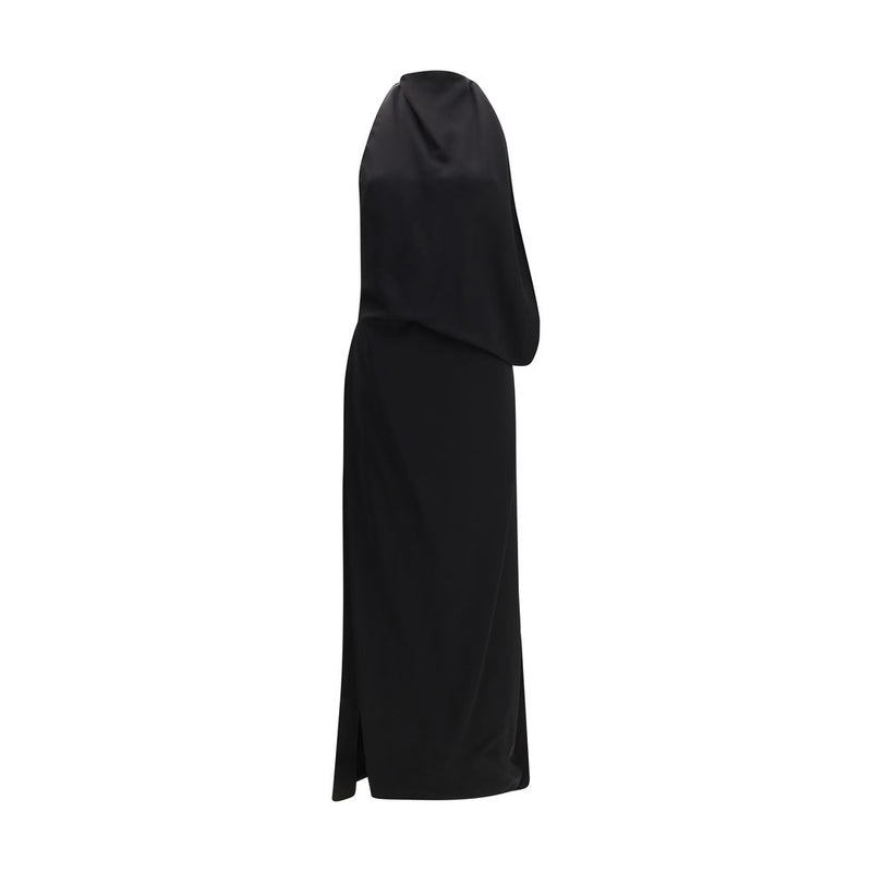 Robe décontractée Max Mara en viscose noire