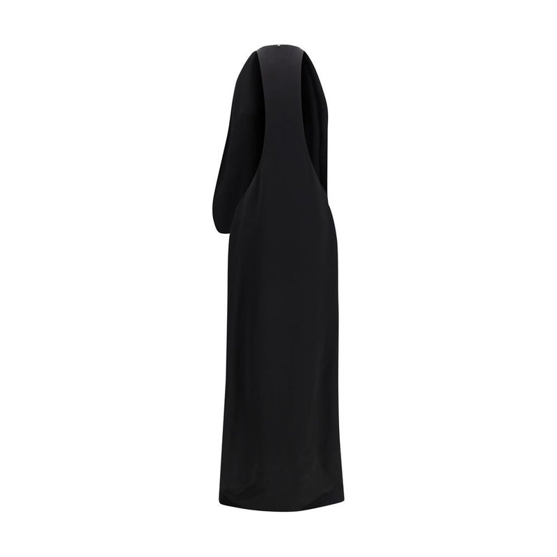 Robe décontractée Max Mara en viscose noire