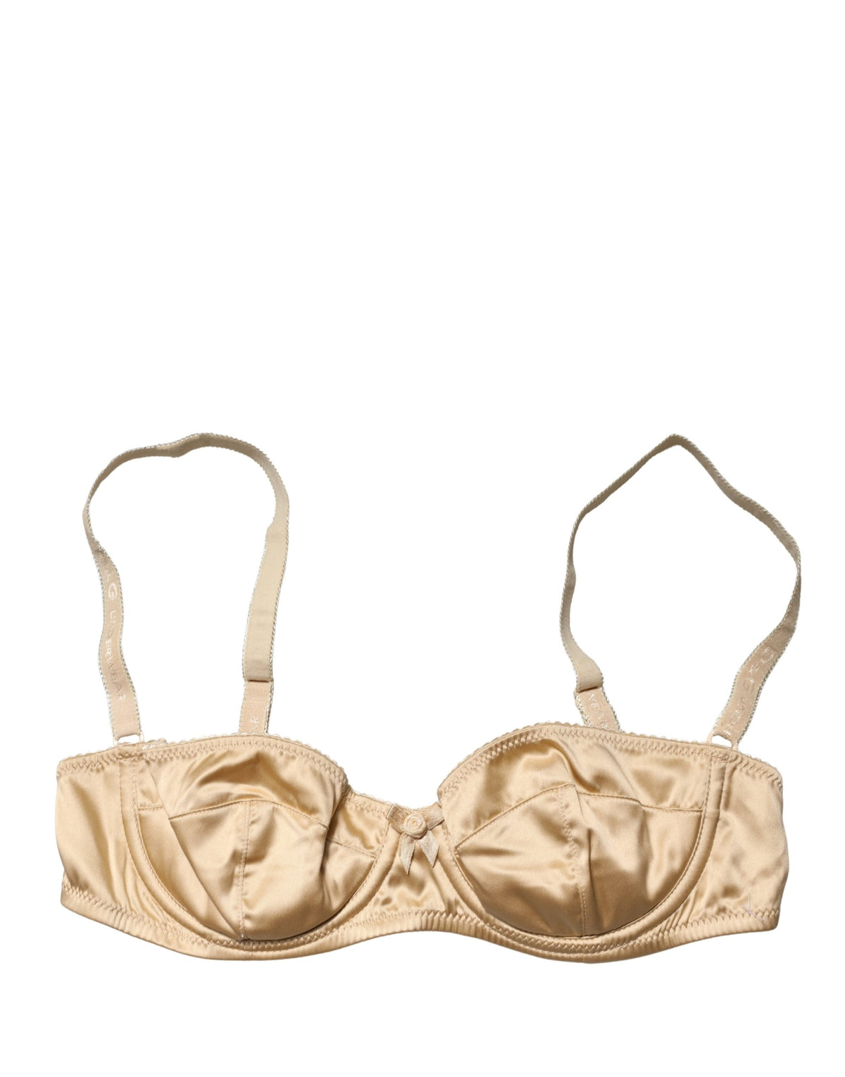 Dolce & Gabbana Beige Semi-Pad Underwire Balconette Bra