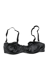 Dolce & Gabbana Black Semi-Pad Underwire Balconette Bra