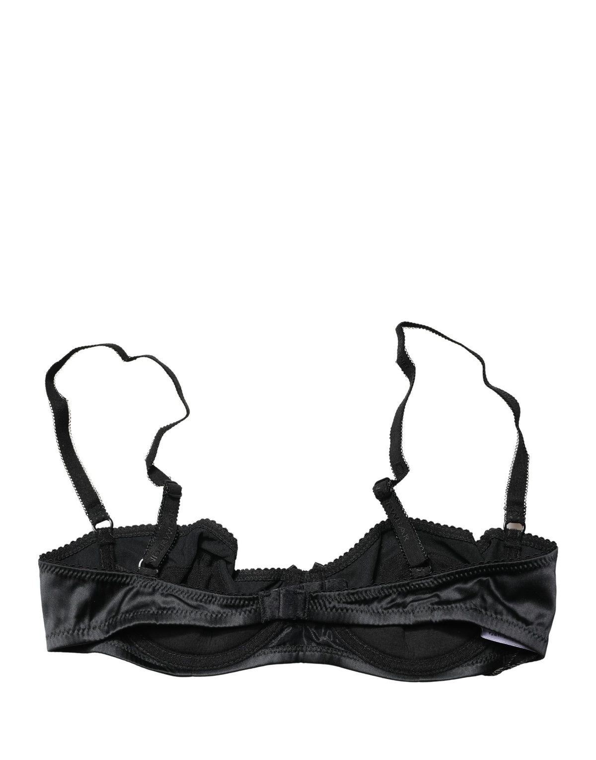 Dolce & Gabbana Black Semi-Pad Underwire Balconette Bra
