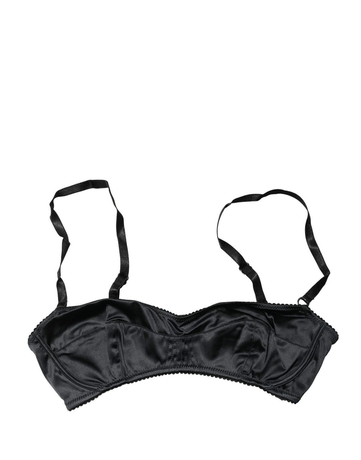 Dolce & Gabbana Black Semi-Pad Underwire Balconette Bra