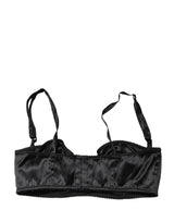 Dolce & Gabbana Black Semi-Pad Underwire Balconette Bra