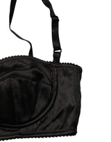 Dolce & Gabbana Black Semi-Pad Underwire Balconette Bra