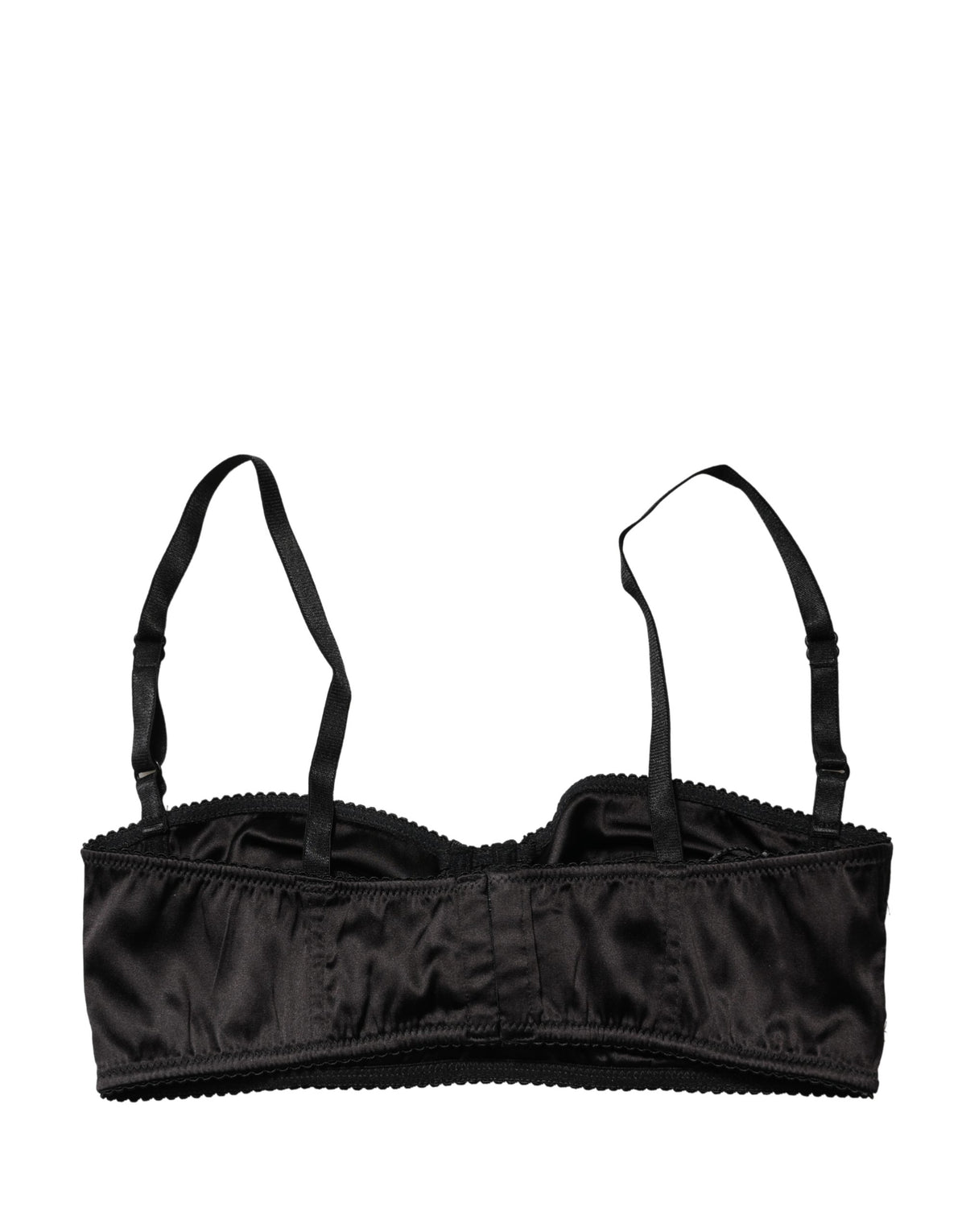Dolce & Gabbana Black Semi-Pad Underwire Balconette Bra