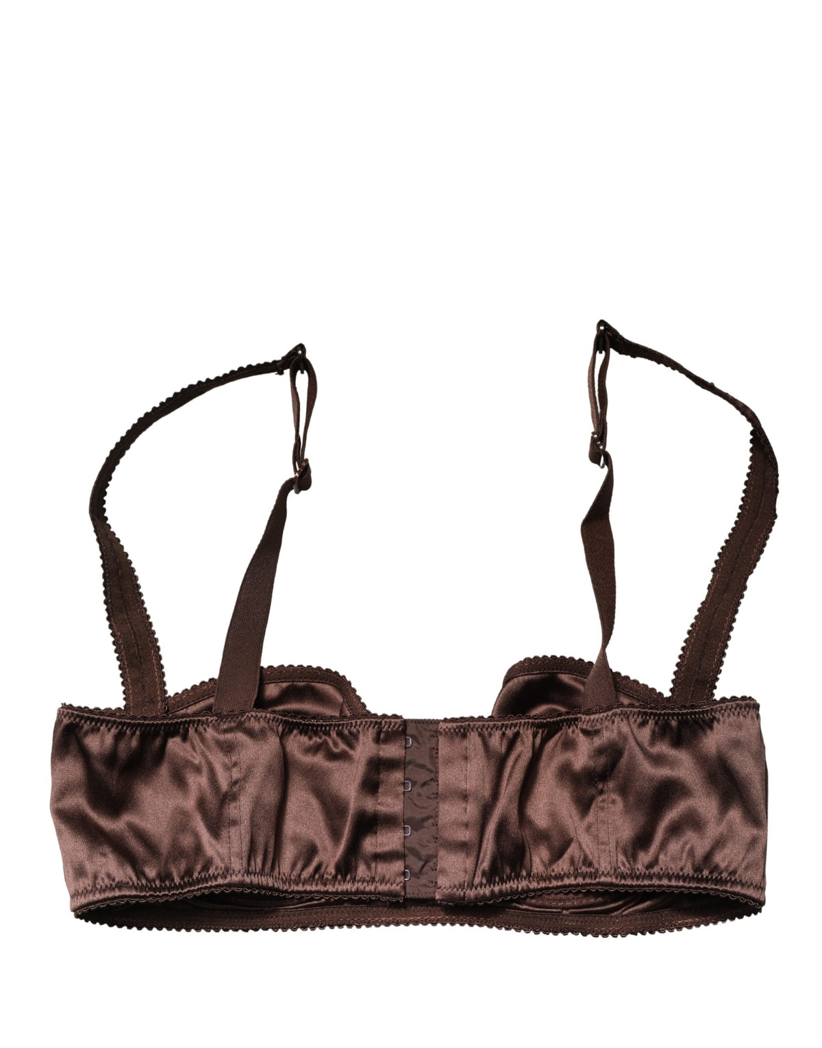 Dolce & Gabbana Brown Semi-Pad Underwire Balconette Bra