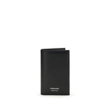 Portefeuille Ferragamo Bos Taurus en cuir de veau noir