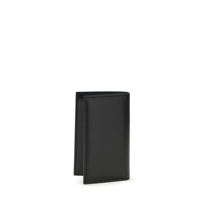 Portefeuille Ferragamo Bos Taurus en cuir de veau noir