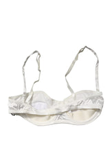 Dolce & Gabbana White Semi-Pad Underwire Balconette Bra