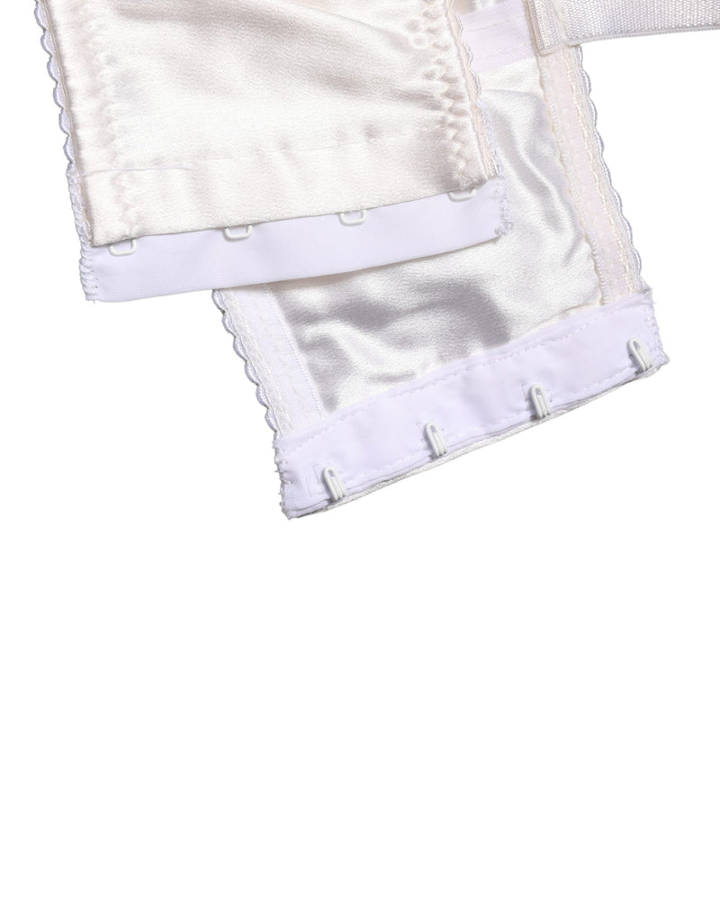 Dolce & Gabbana White Semi-Pad Underwire Balconette Bra