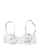 Dolce & Gabbana White Semi-Pad Underwire Balconette Bra