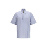 Valentino Multicolor Cotton Pattern Shirt for Men - Relaxed Fit