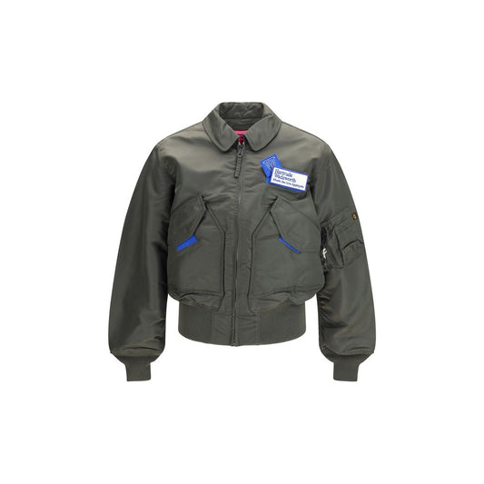 GR10K Bicolor Nylon Bomber Jacket - Modern Military Style