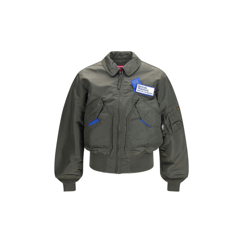 GR10K Bicolor Nylon Bomber Jacket - Modern Military Style