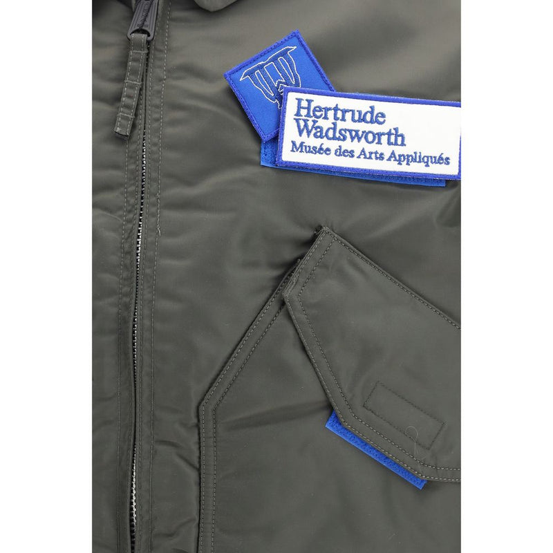GR10K Bicolor Nylon Bomber Jacket - Modern Military Style