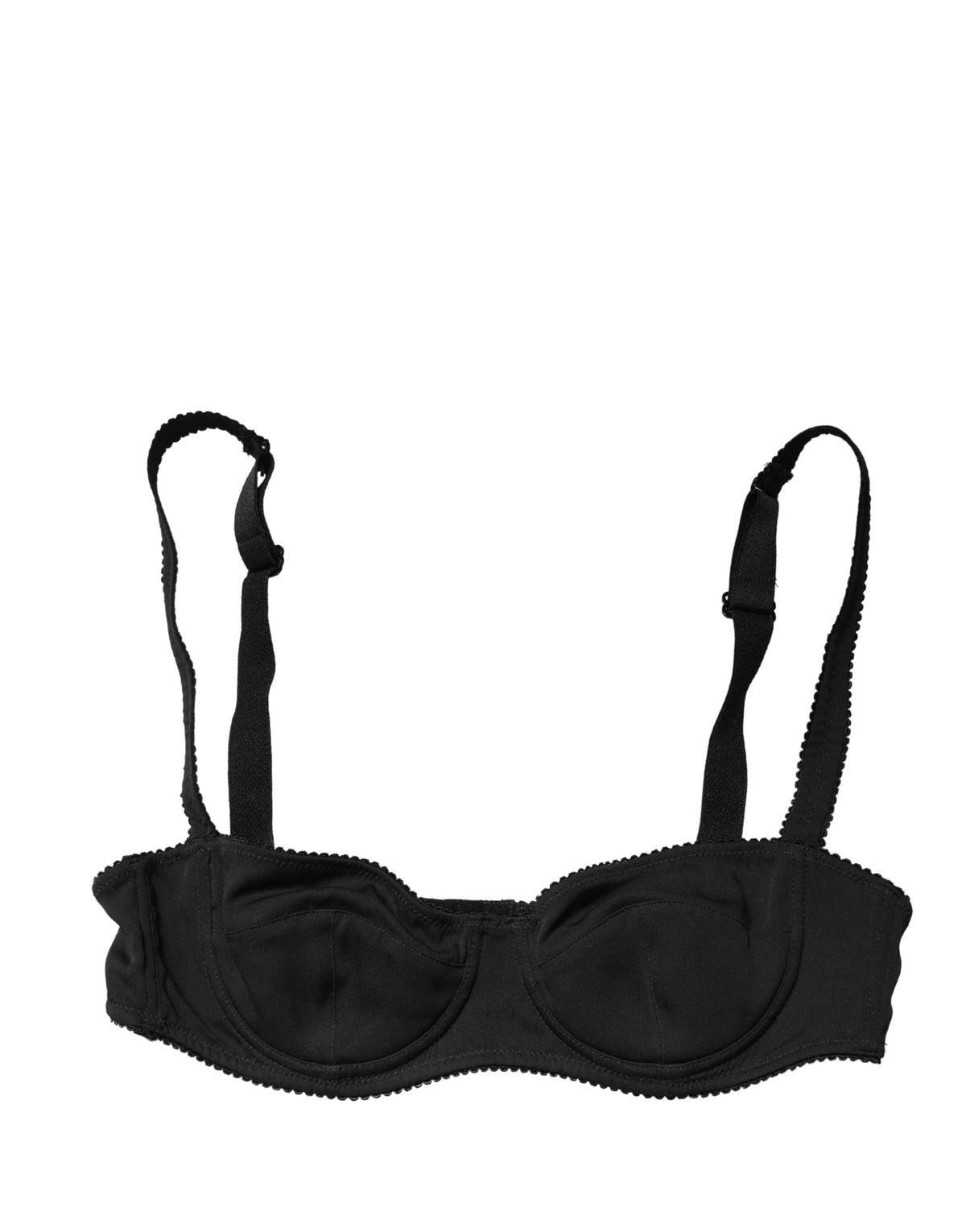Dolce & Gabbana Black Semi-Pad Underwire Balconette Bra