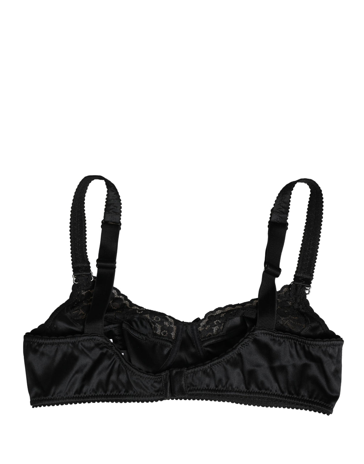 Dolce & Gabbana Black Semi-Pad Underwire Balconette Bra