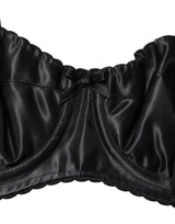 Dolce & Gabbana Black Semi-Pad Underwire Balconette Bra