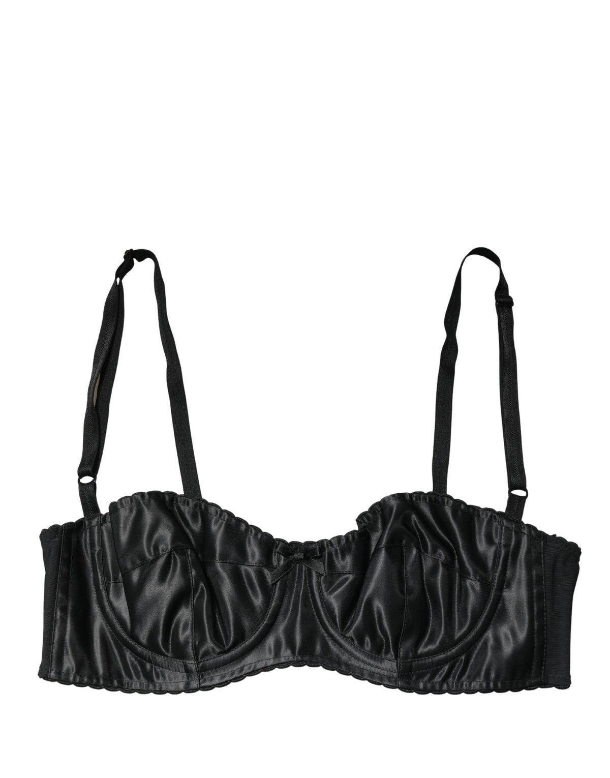 Dolce & Gabbana Black Semi-Pad Underwire Balconette Bra
