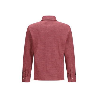 Brunello Cucinelli Veelkleurig Linnen Poloshirt