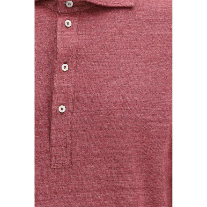 Brunello Cucinelli Veelkleurig Linnen Poloshirt