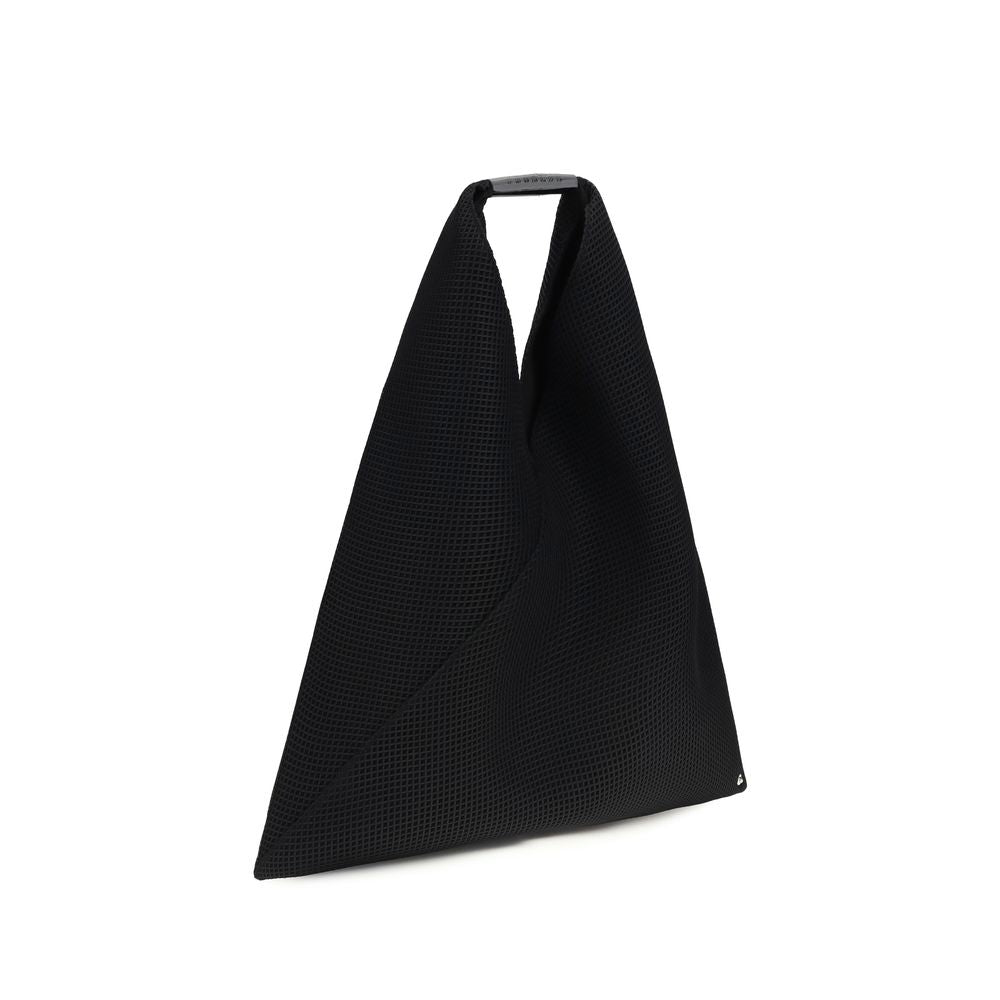 MM6 Black Polyester Shoulder Bag - Modern Design