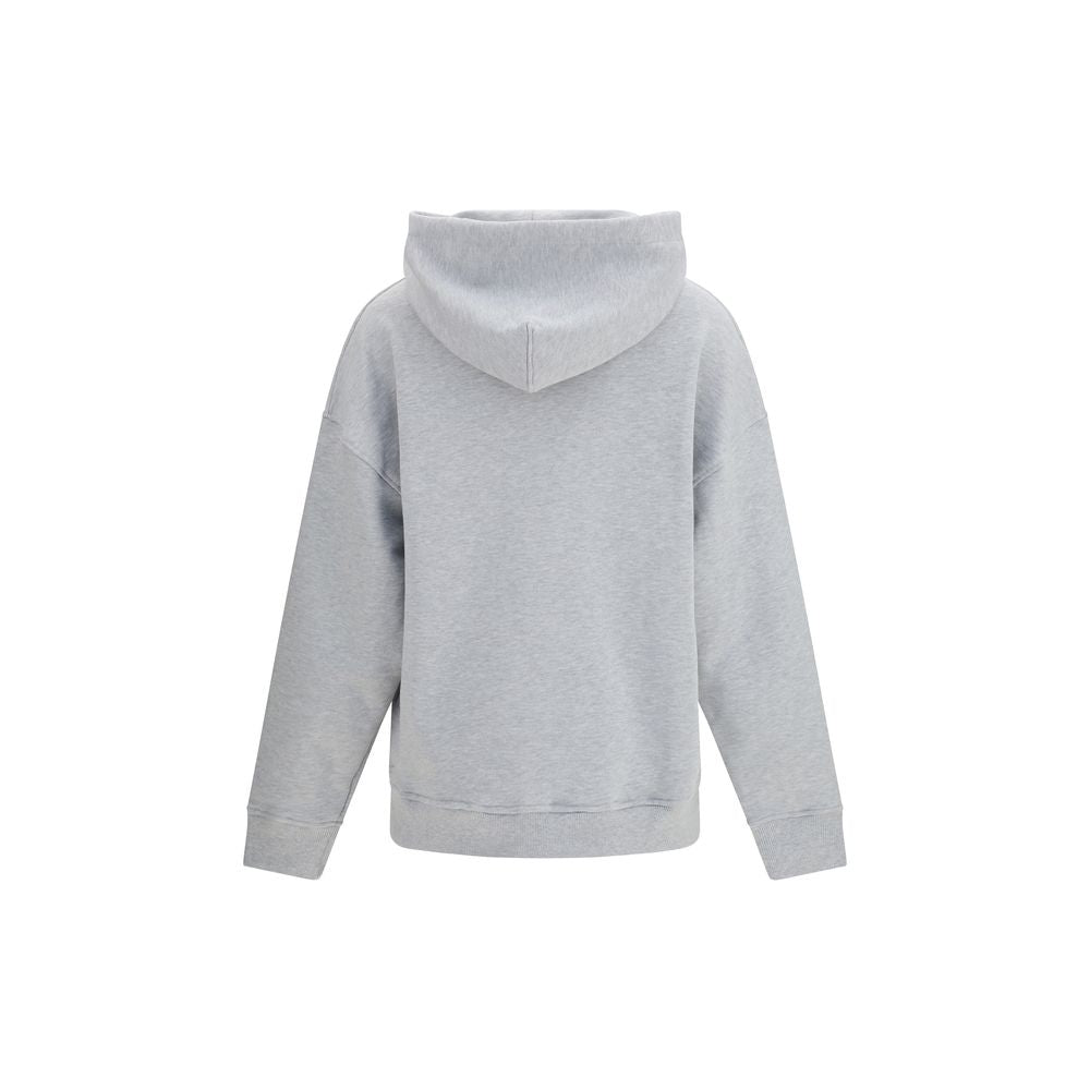 Fiorucci Gray Cotton Sweatshirt with Poodle Print