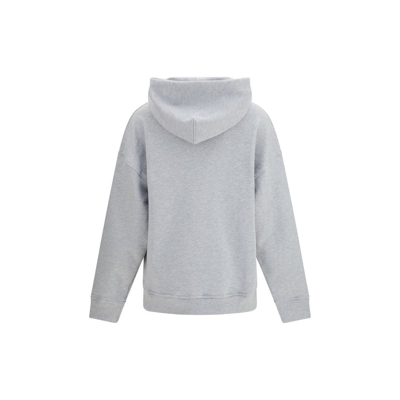 Fiorucci Gray Cotton Sweatshirt with Poodle Print