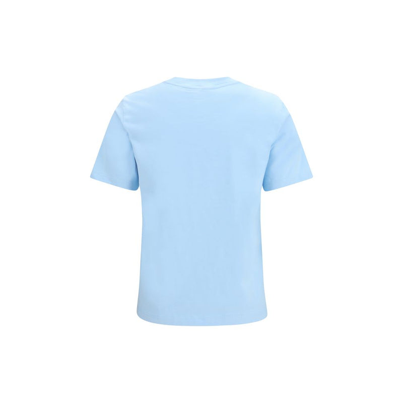 Fiorucci Blue Cotton T-Shirt - Iconic Poodle Logo