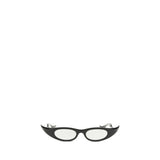 Valentino Garavani Black Acetate Cat-Eye Sunglasses