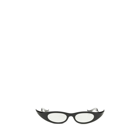 Valentino Garavani Black Acetate Cat-Eye Sunglasses