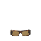 Valentino Garavani Brown Acetate Sunglasses - Bold & Modern Design
