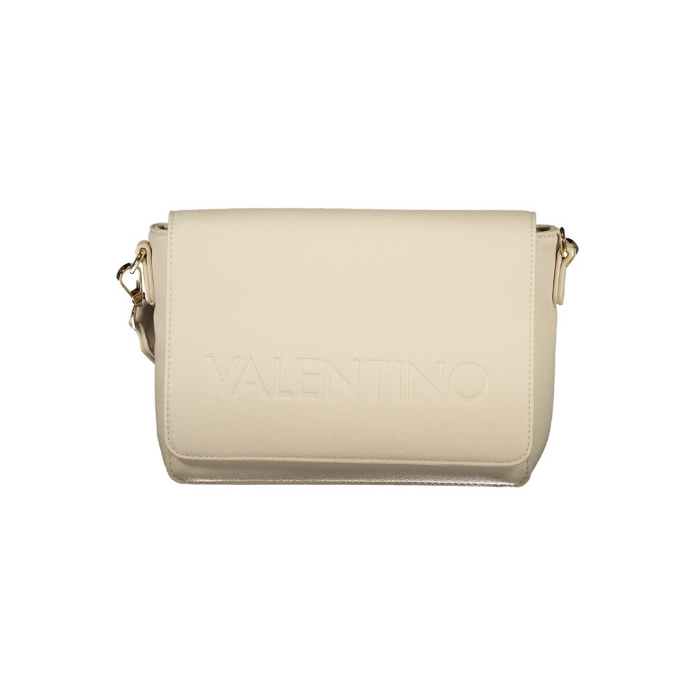 Mario Valentino Beige Polyurethane Women's Bag - Stylish & Versatile