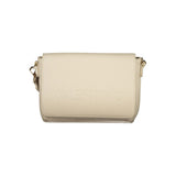 Mario Valentino Beige Polyurethane Women's Bag - Stylish & Versatile