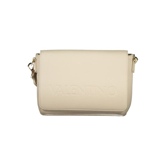 Mario Valentino Beige Polyurethane Women's Bag - Stylish & Versatile