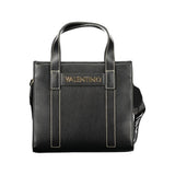 Mario Valentino Nero Polyurethane Women’s Tote Bag