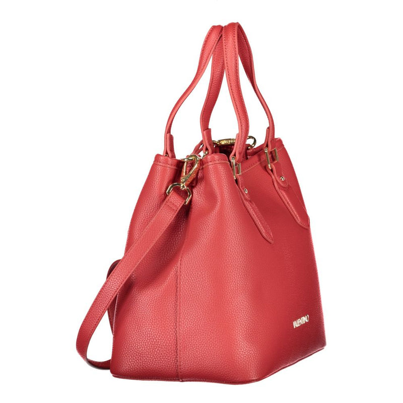 Mario Valentino Rosso Polyurethane Women's Handbag