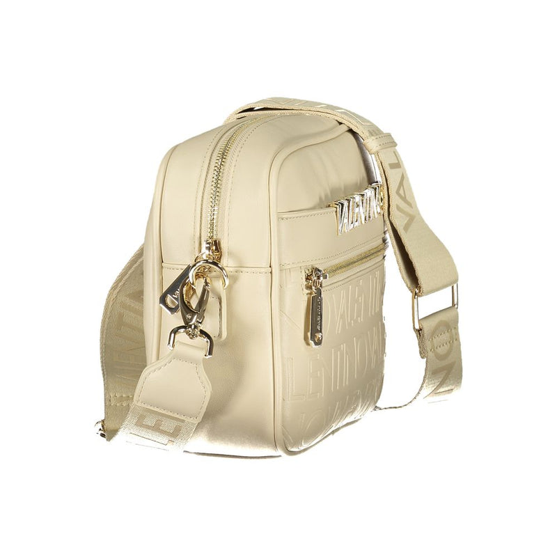 Mario Valentino Beige Polyurethane Women's Handbag