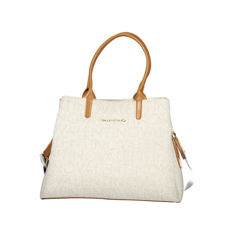 Mario Valentino Beige Polyurethane Women's Handbag